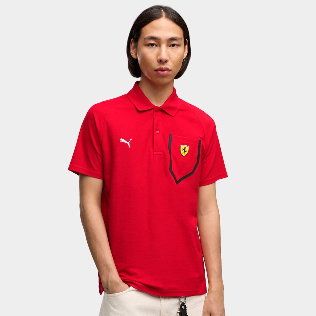 Camisa Polo Puma Ferrari Tech Masculina