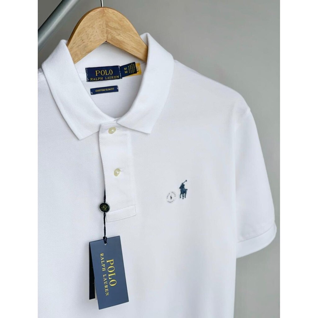Camisa Polo Ralph L Masculina Branca