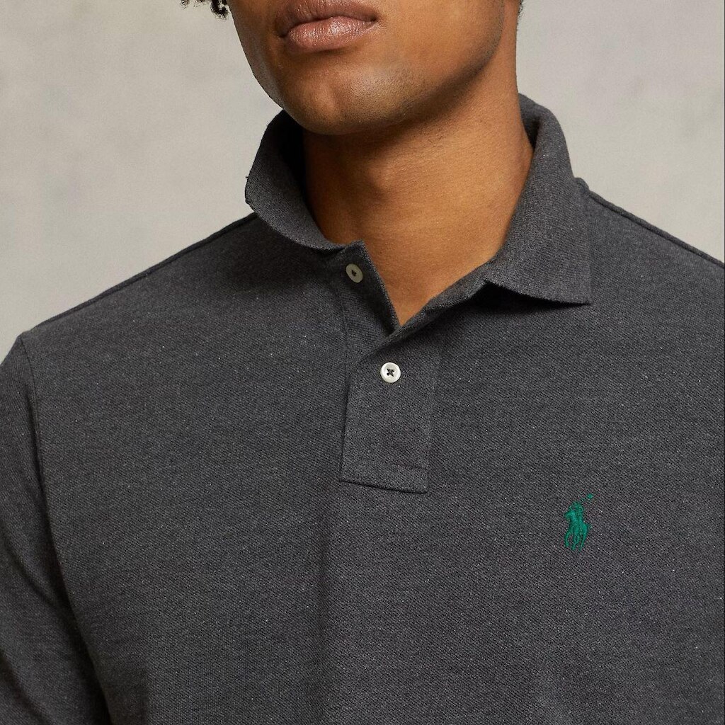 Camisa Polo Ralph L Masculina Grafite