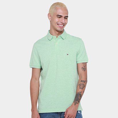 Camisa Polo Tommy Hilfiger IM 1985 Regular Season Masculina - Masculino