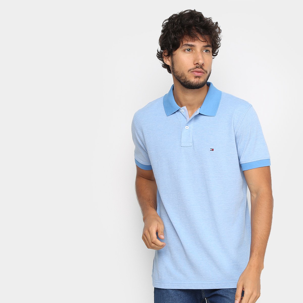 polo tommy masculina original