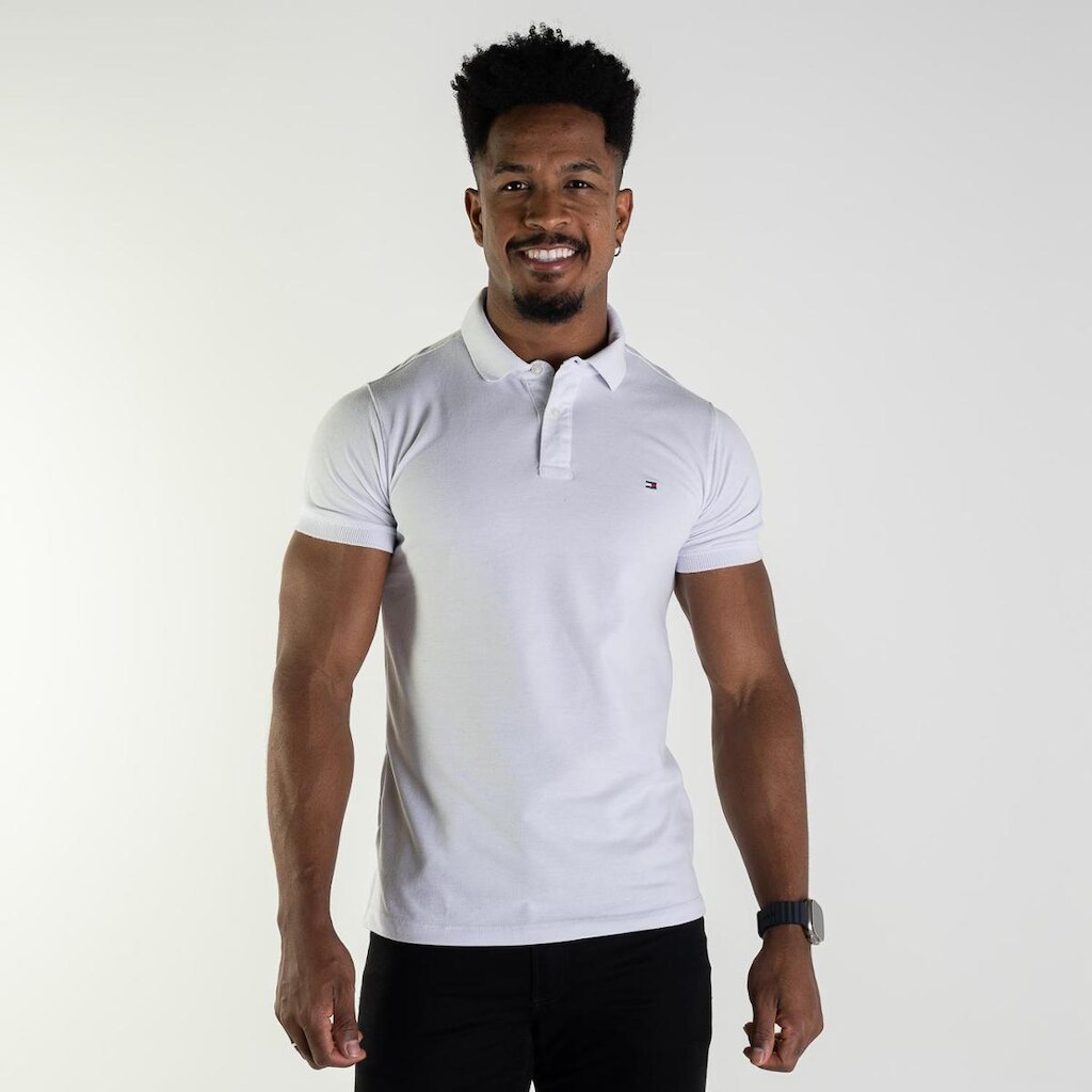 Camisa Polo Tommy Hilfiger Regular Fit 1985
