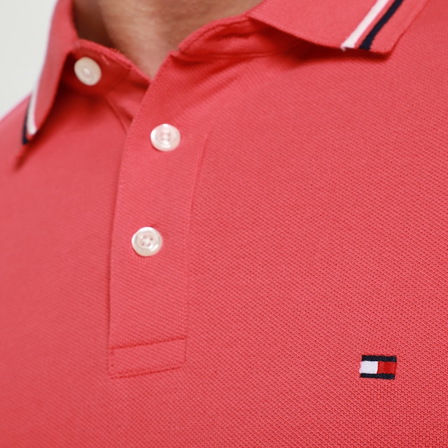 Camisa Polo Tommy Hilfiger Tipped Slim Fit Masculina