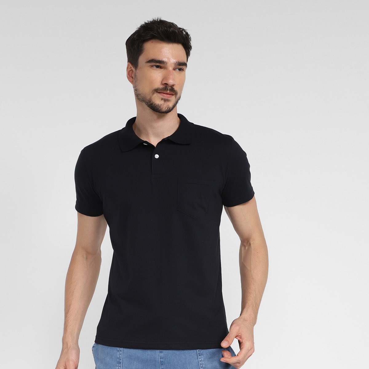 Camisa Polo Ultimato Bolso Masculina - Preto é ruim? Camisa Polo Ultimato Bolso Masculina - Preto é boa?