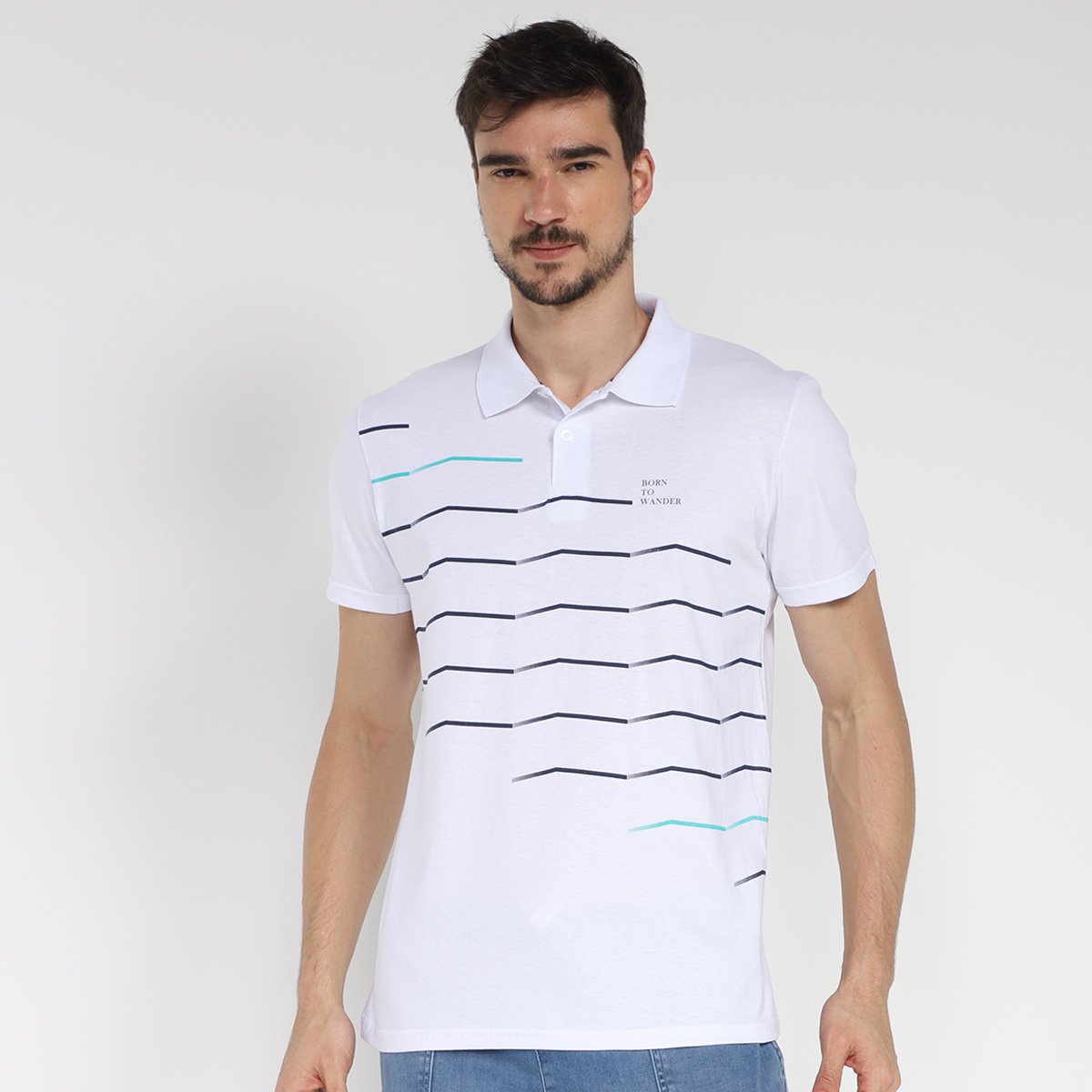Camisa Polo Ultimato Listrada Masculina - Branco é ruim? Camisa Polo Ultimato Listrada Masculina - Branco é boa?