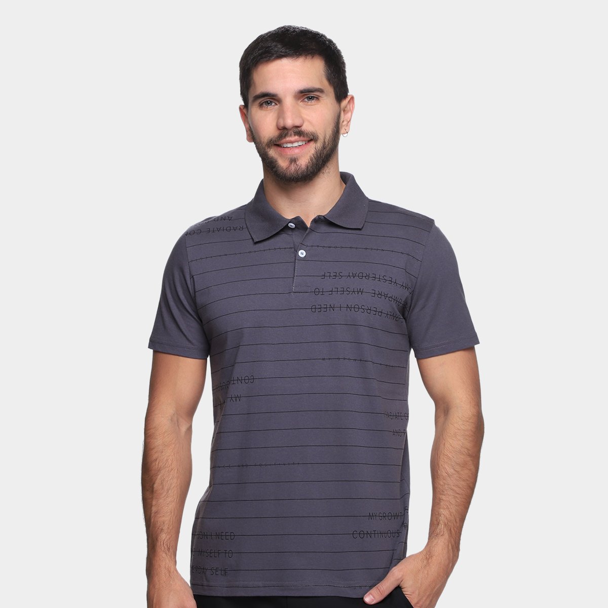 Camisa Polo Ultimato Listras Lettering Masculina é ruim? Camisa Polo Ultimato Listras Lettering Masculina é boa?