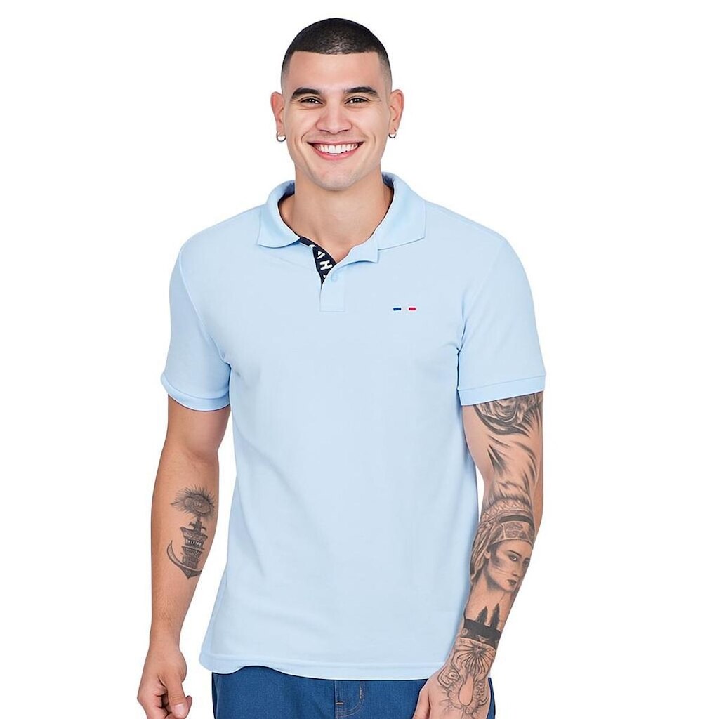 Camisa Polo Vih Triny Masculina Básica Industrie Bordado França