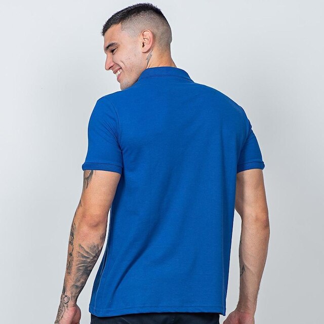 Camisa Polo Vih Triny Masculina Básica Industrie Piquet no Estilo Bordado França