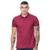 Camisa Polo Vih Triny Masculina Básica Industrie Piquet no Estilo Bordado França - Bordô
