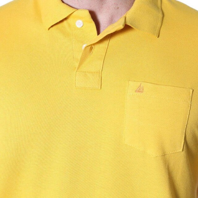 Camisa Polo Yacht Sport Com Bolso Elegance Masculina