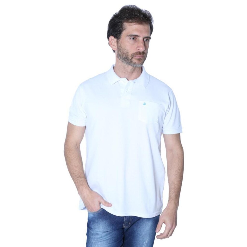 Camisa Polo Yacht Sport Com Bolso Elegance