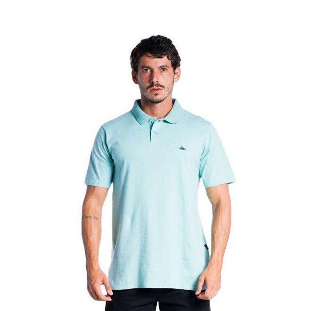Camisa Quiksilver Polo Manga Curta Embroidery Masculina