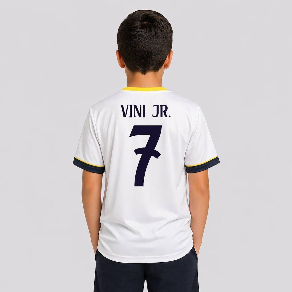 Camisa Real Madrid Infantil Vini Jr. 7
