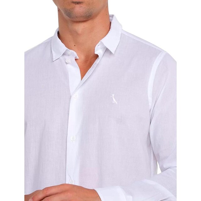 Camisa Reserva Masculina Nova Paraty Branca