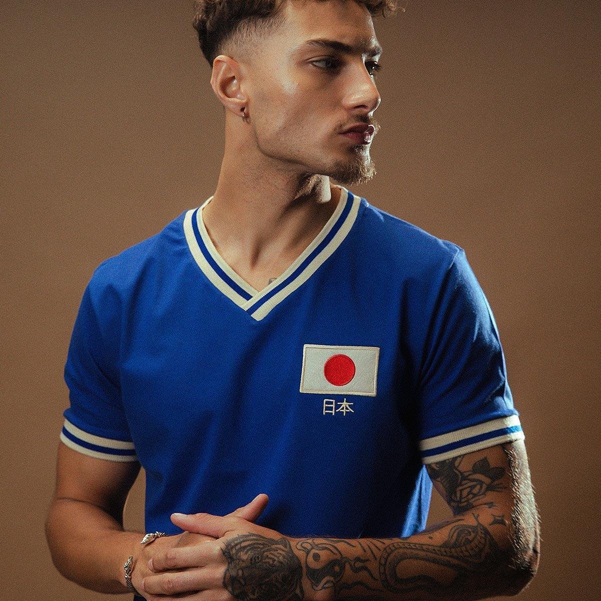 Camisa Retrô Gol Seleção Japão Edição Limitada Masculina Menor preço em Camisa Retrô Gol Seleção Japão Edição Limitada Masculina