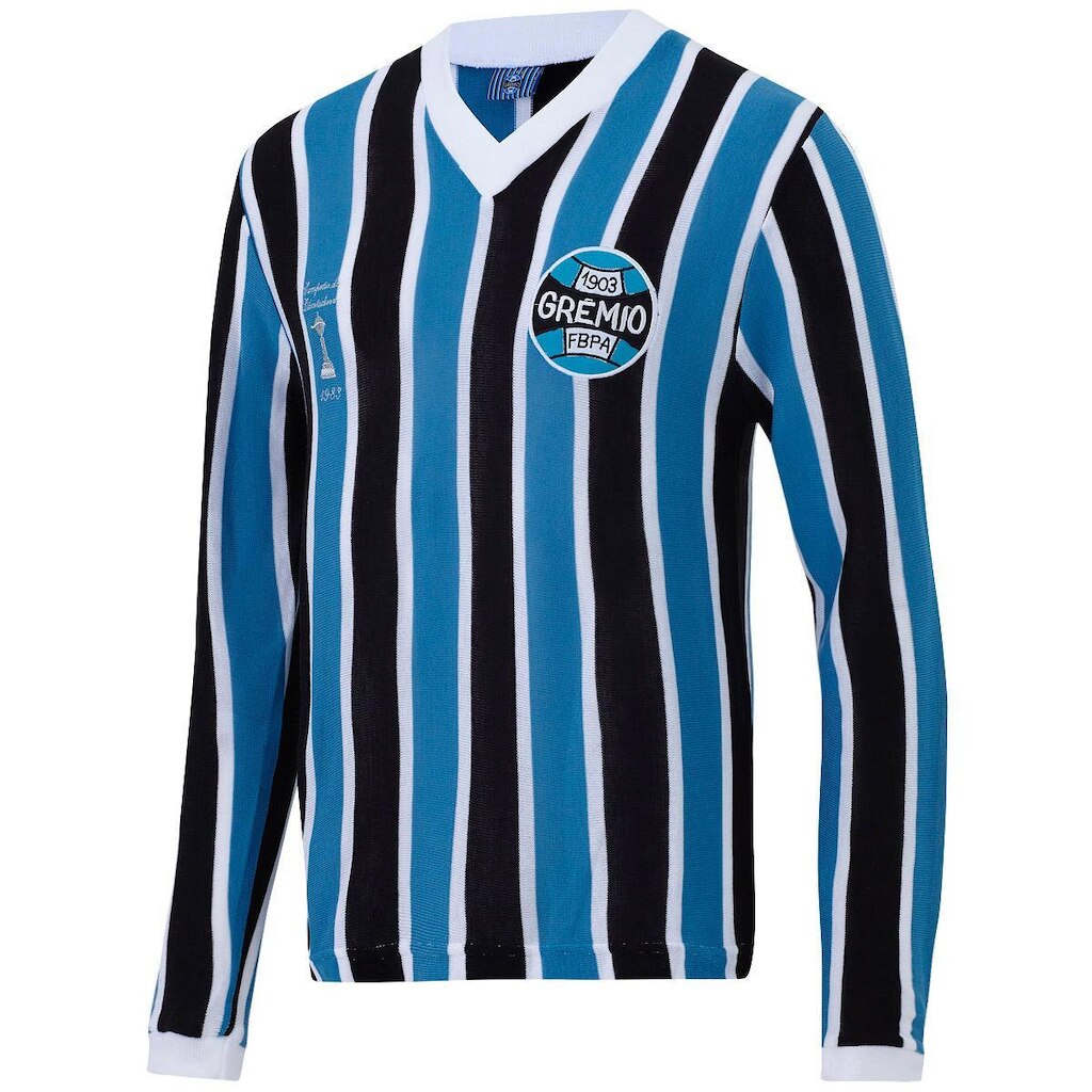 Camisa Retrô Grêmio Manga Longa 1983 Masculina