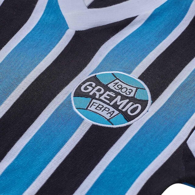 Camisa Retrô Grêmio Manga Longa 1983 Masculina