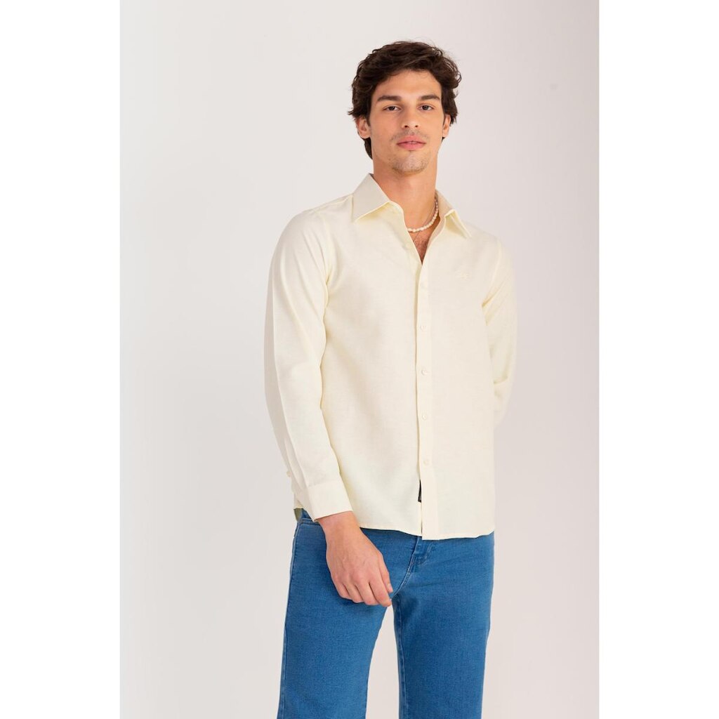 Camisa Rock e Soda Masculina Manga Longa