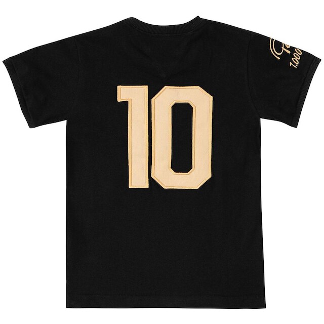 Camisa Santos Pelé Retrô Mil Gols Edição Limitada Infantil