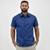 Camisa Sea Surf Lisa Manga Curta Masculina - Azul