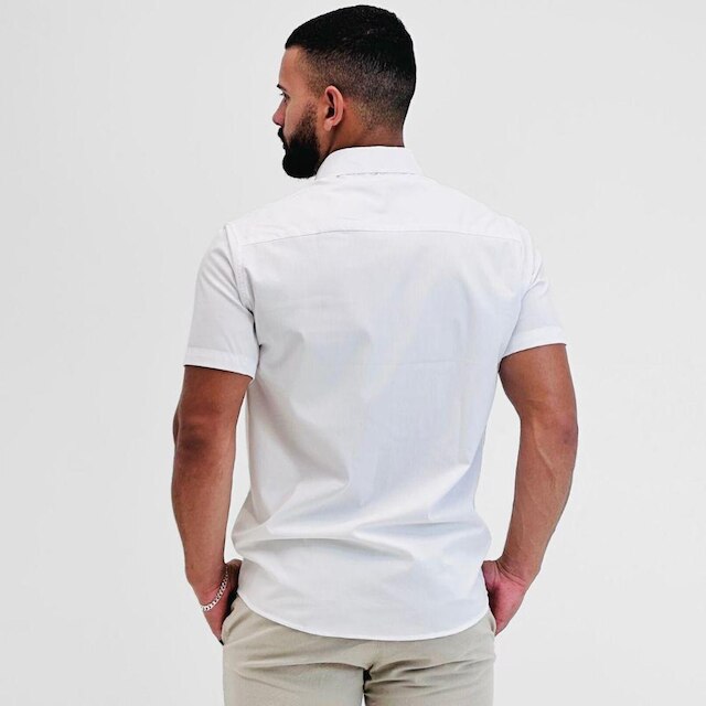 Camisa Sea Surf Lisa Manga Curta Masculina