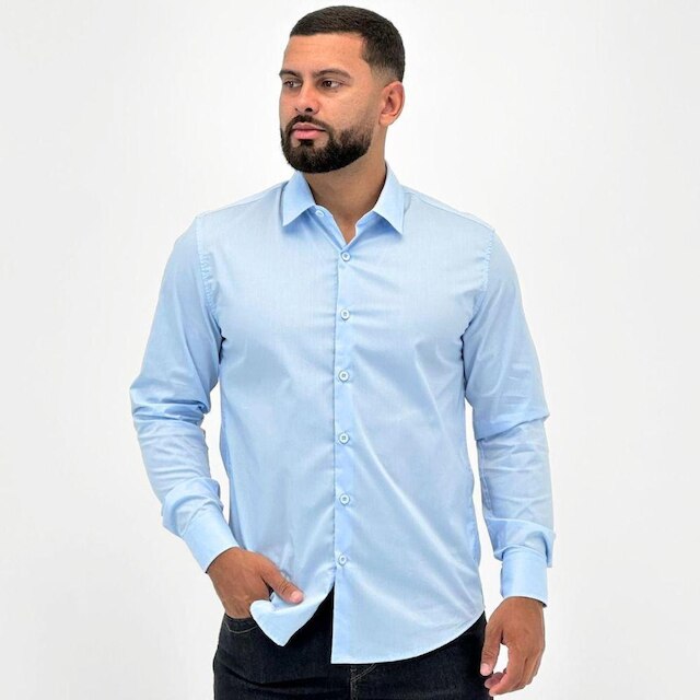 Camisa Sea Surf Social Manga Longa Masculina