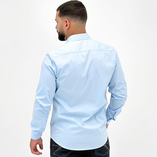 Camisa Sea Surf Social Manga Longa Masculina