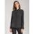 Camisa Seda Pregas  Preto M - Preto