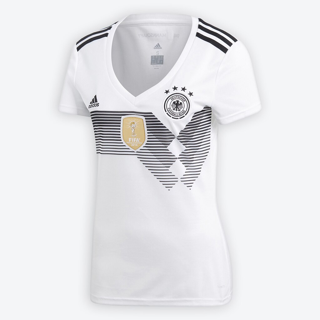 Camisa Seleção Alemanha Home 2018 s/n° Torcedor Adidas Feminina