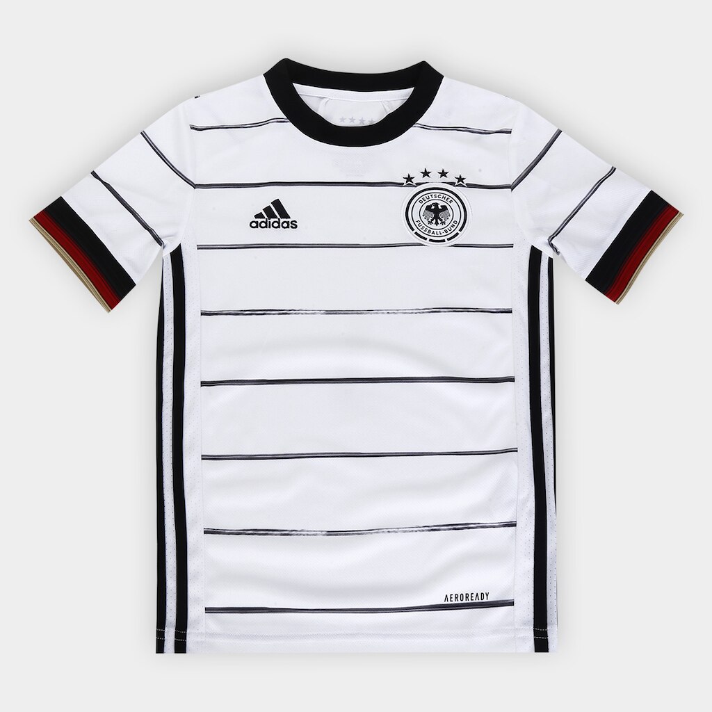 Camisa Seleção Alemanha Infantil Home 20/21 s/nº Torcedor Adidas