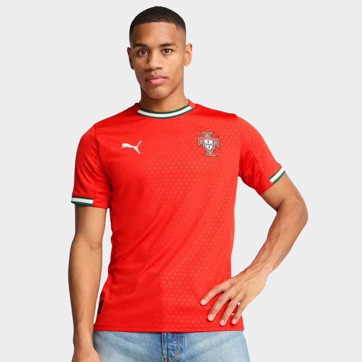 Menor preço em Camisa Seleção Portugal Home 25/26 s/n Torcedor Puma Masculina