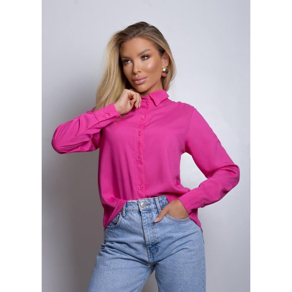 Camisa Sem Bolso Gola Colarinho