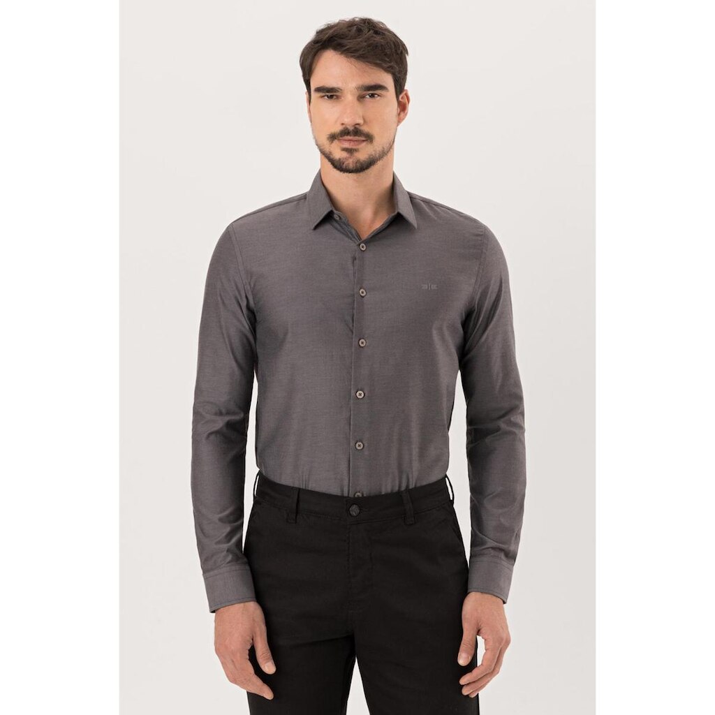 CAMISA SLIM FIT HANGAR 33 FIO EGÍPCIO