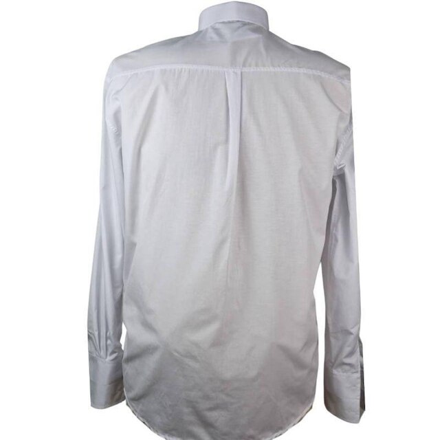 Camisa Social Branca Abotoadura ZUZA Plus Size 3/4/5