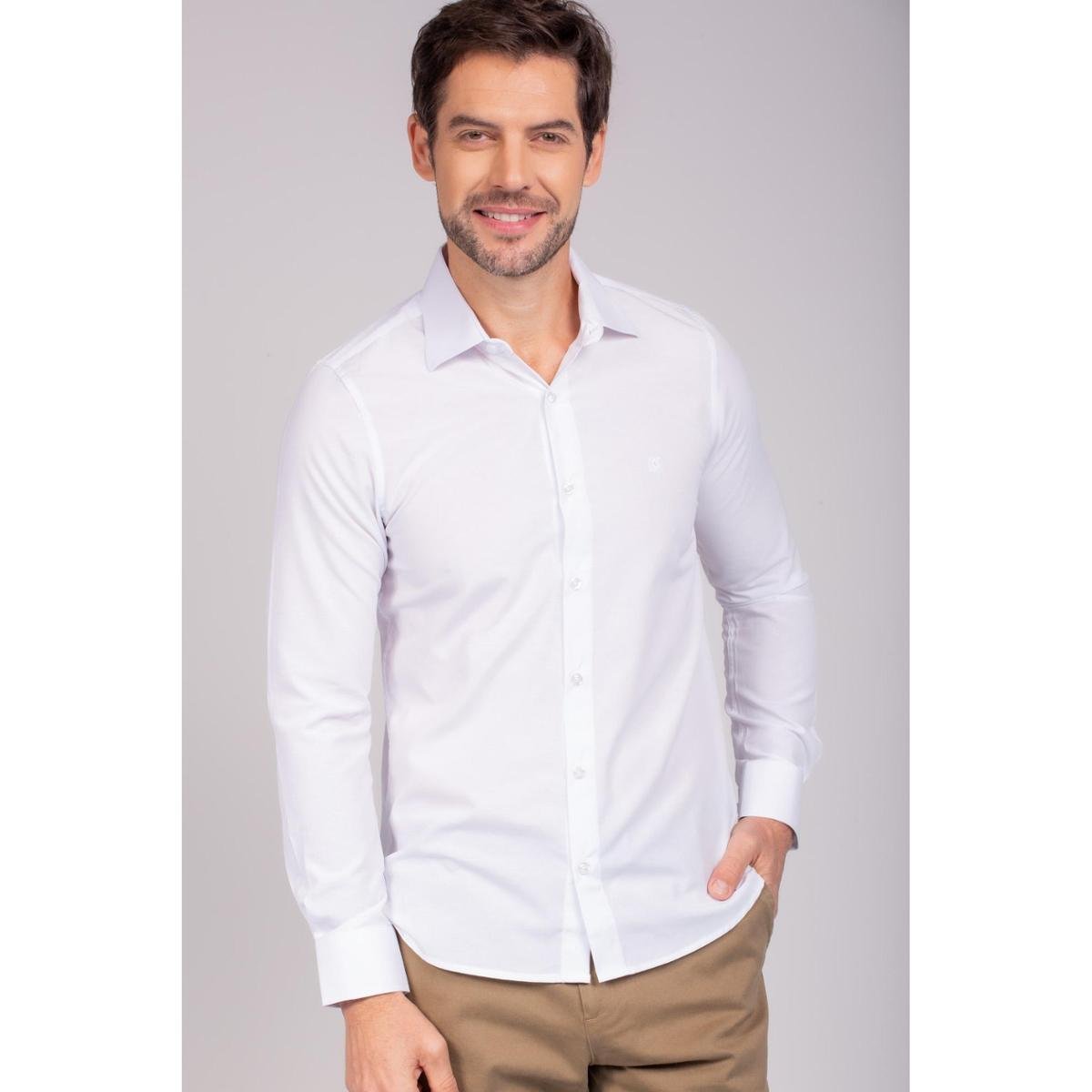 Camisa Social Camisaria Vitta Manga Longa Masculina - Branco é ruim? Camisa Social Camisaria Vitta Manga Longa Masculina - Branco é boa?