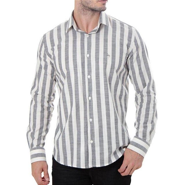 Camisa Social Flamê Listrada