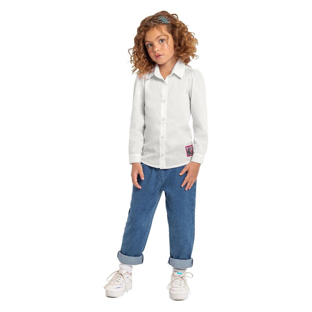 Camisa Social Infantil Menina Quimby