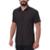 Camisa Social Manga Curta Masculina Slim Fit Luxo - Preto