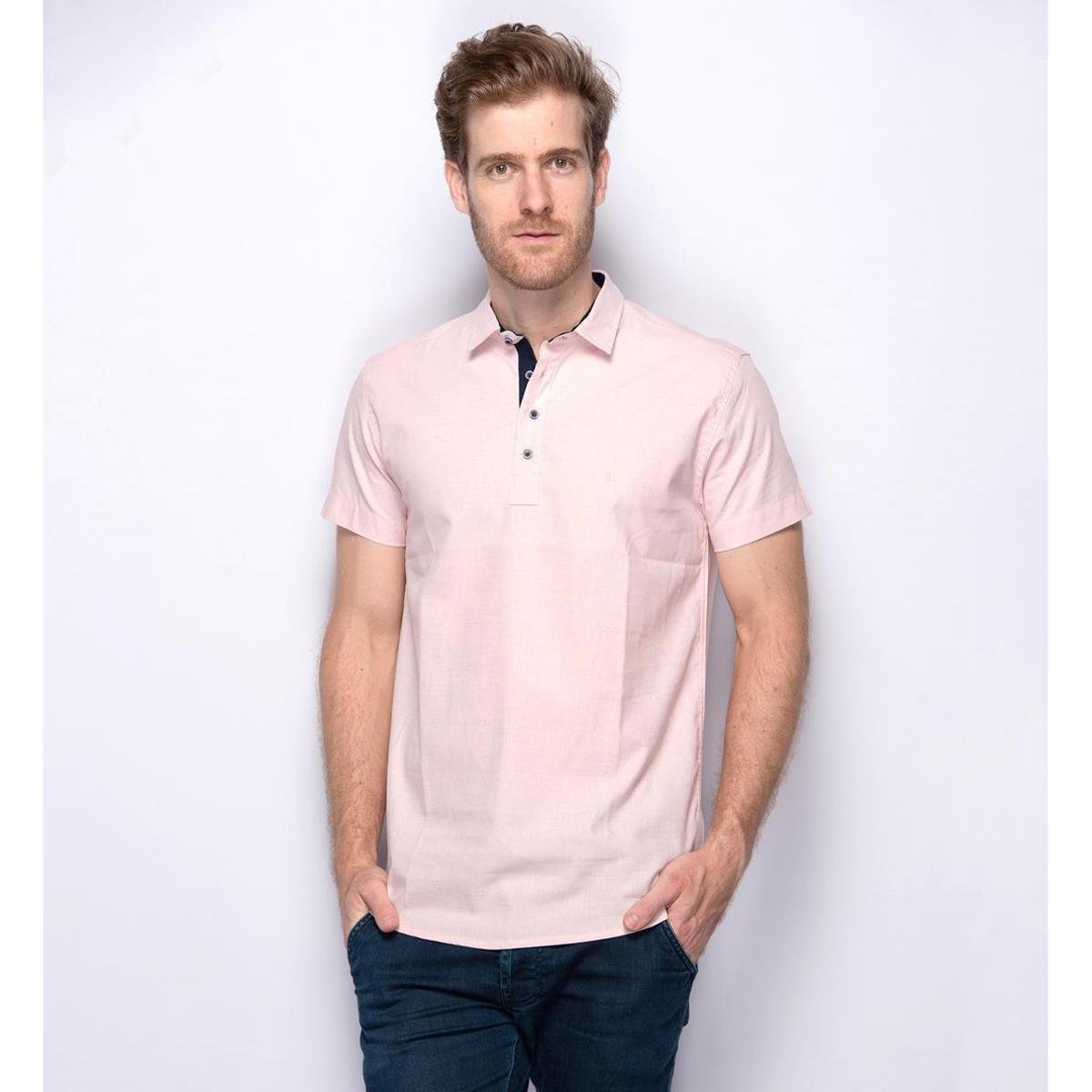Camisa masculina rose Clearance
