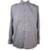 Camisa Social Manga Longa Bege Xadrez Plus Size - Bege