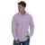 Camisa Social Manga Longa Regular Vista Coberta - Remo Fenut - Rosa