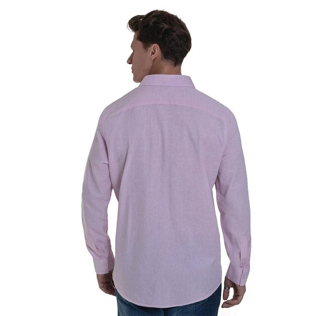 Camisa Social Manga Longa Regular Vista Coberta - Remo Fenut