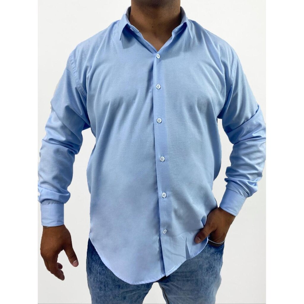 Camisa Social Manga Longa Slim Bebê - REF: 5016C
