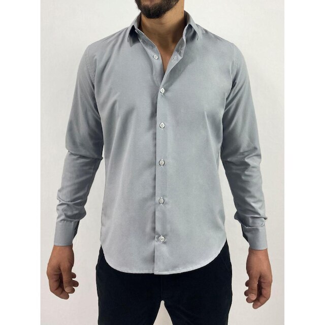 Camisa Social Manga Longa Slim REF:5021C