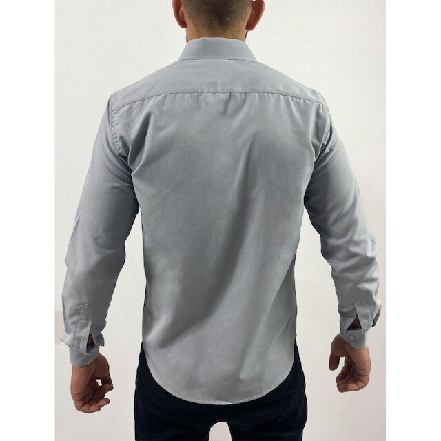 Camisa Social Manga Longa Slim REF:5021C