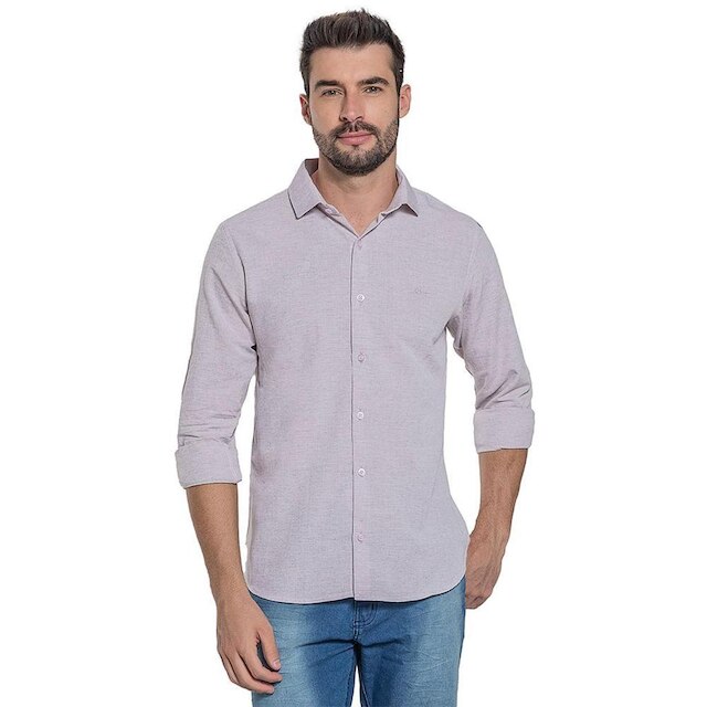 Camisa Social Manga Longa Slim - Remo Fenut
