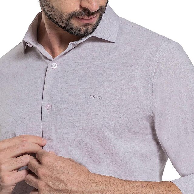 Camisa Social Manga Longa Slim - Remo Fenut