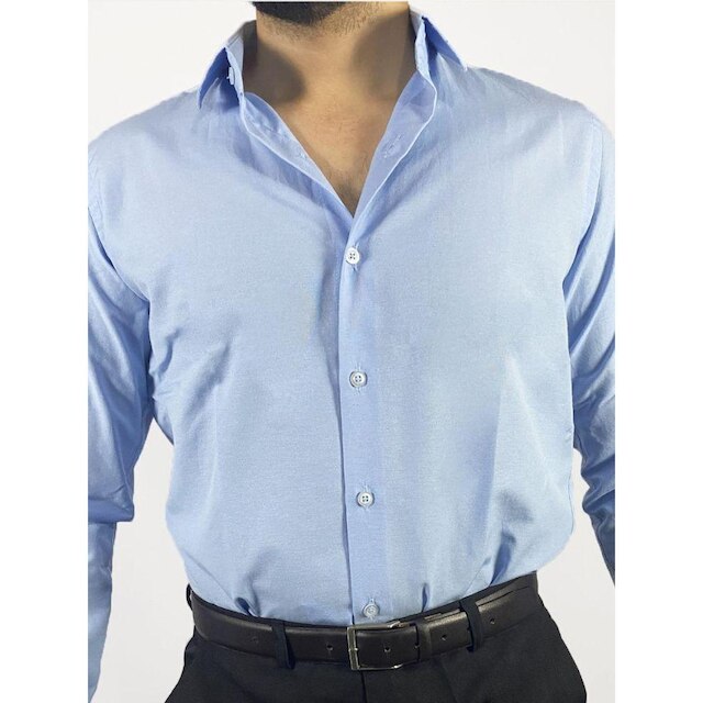 Camisa Social Manga Longa Slim