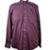 Camisa Social Manga Longa Vinho Zuza Plus Size - Vinho