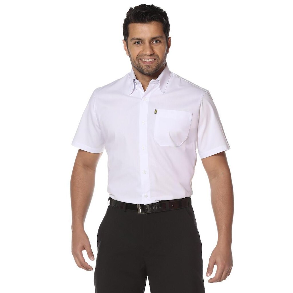 Camisa social masculina manga curta - Cannes Slim